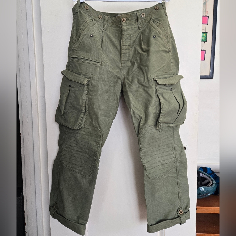 Olive Green Cargo Pants